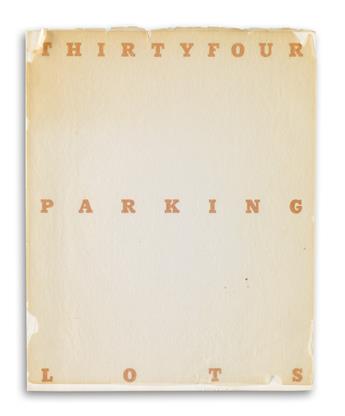 EDWARD RUSCHA. A set of 14 titles from Ruscha, a pioneer of the photo book as artistic medium.